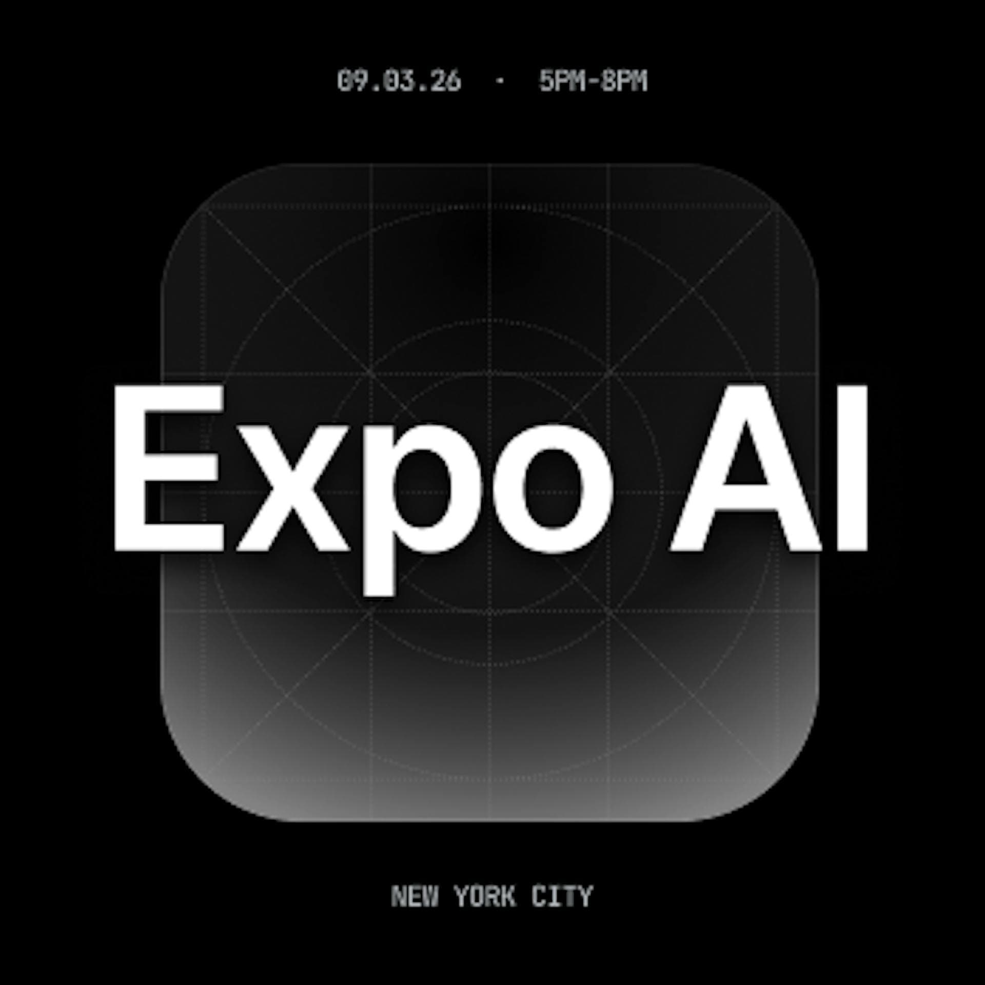 Expo AI Meetup x Shipaton in New York City event artwork.