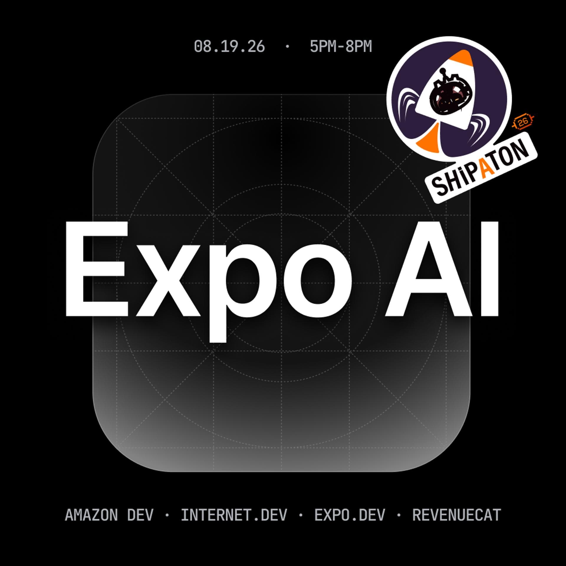 Seattle AI Meetup x Shipaton event artwork.