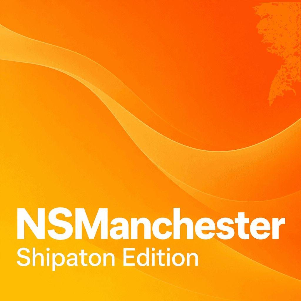 NSManchester Shipaton with RevenueCat event artwork.