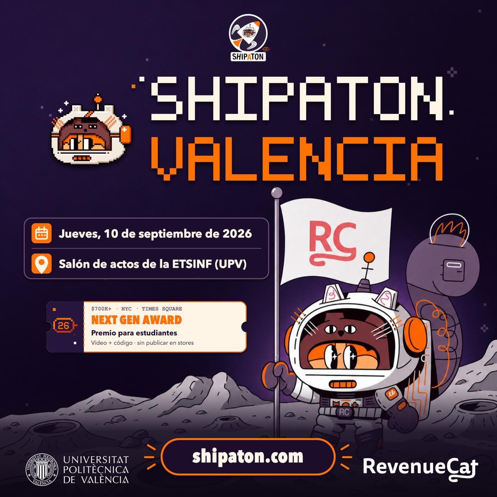 Shipaton Valencia event artwork.
